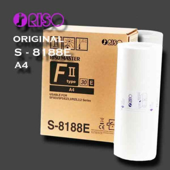 Майстер-плівка для ризографа RISO (S-8188E) RZ, MZ, EZ, SF, SF II, (295 кадрів), формат А4