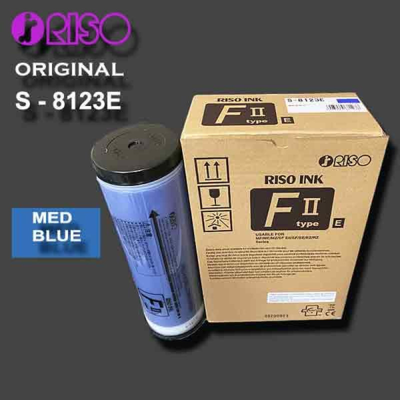 Фарба для різографа RISO RZ/EZ S-8123E синя (medium blue)