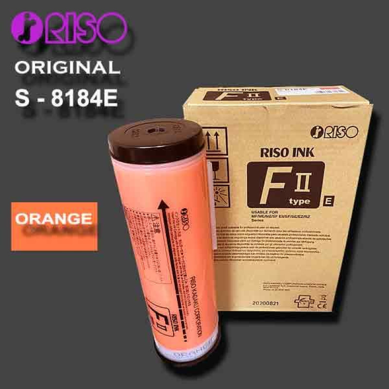 Фарба для різографа RISO RZ/EZ S-8184E помаранчева (orange)